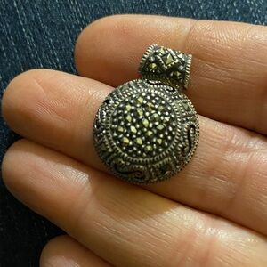 Marcasite Sterling Silver Pendant